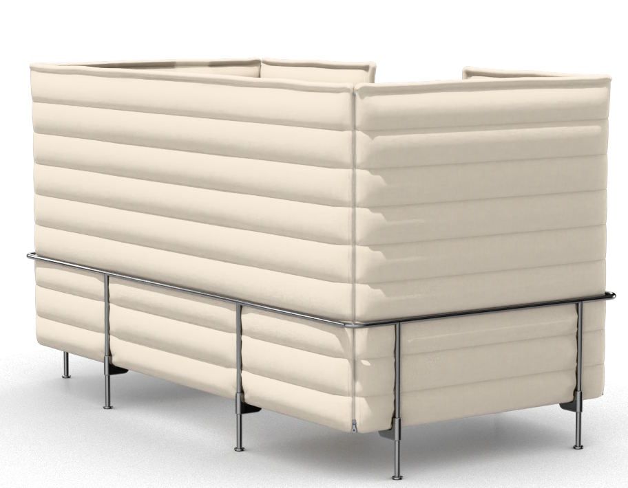 Alkoof Cabin Love Seat Hoge rugleuning Sofa Vitra
