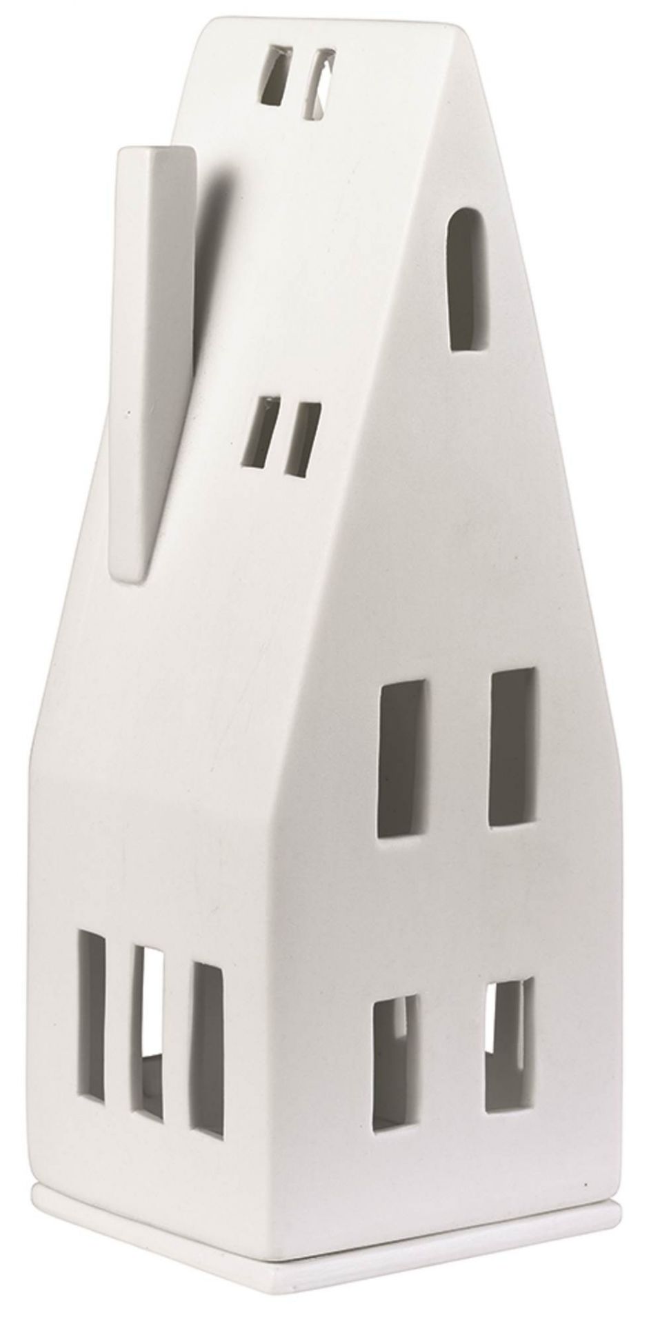 Detailaufnahme eines weißen Räder Lichthaus aus der Zuhause Sortiment Serie.