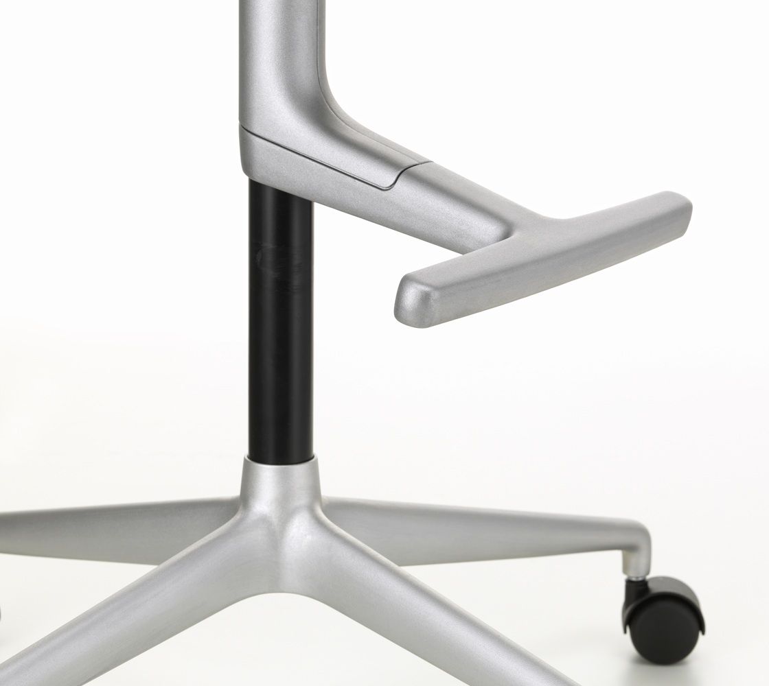 Mynt High draaistoel zitting/rugleuning van kunststof Vitra