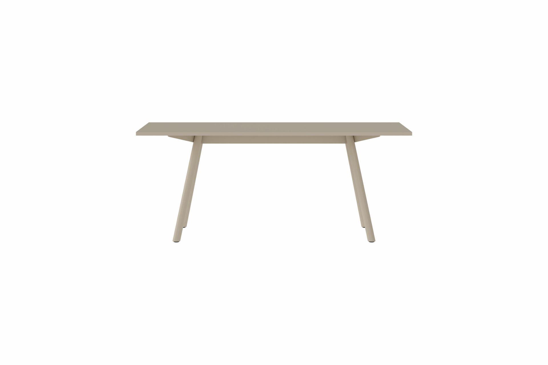 New Tendency Masa Tischplatte in Beige, minimalistischer Esstisch für moderne Wohnräume.