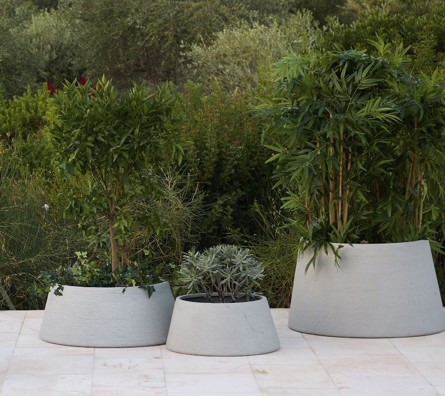 Soil Planter Trapezium Small plantenbak voor buiten van Cane-Line