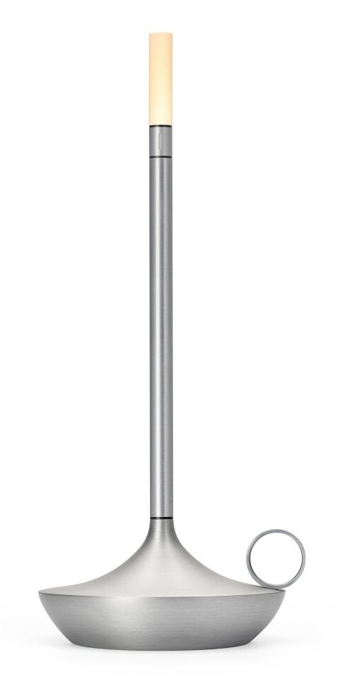 Wick draagbare acculamp / tafellamp met USB Graypants