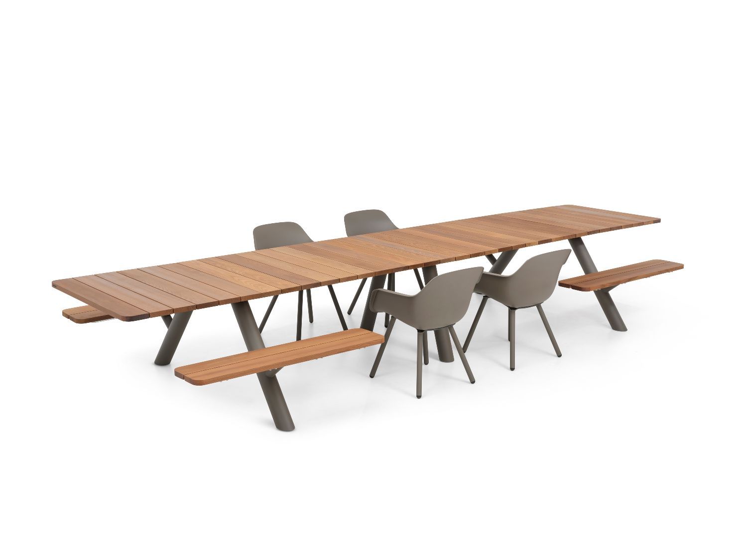 Panigiri Combo: combinatie van tafel en bank voor buiten, Extremis