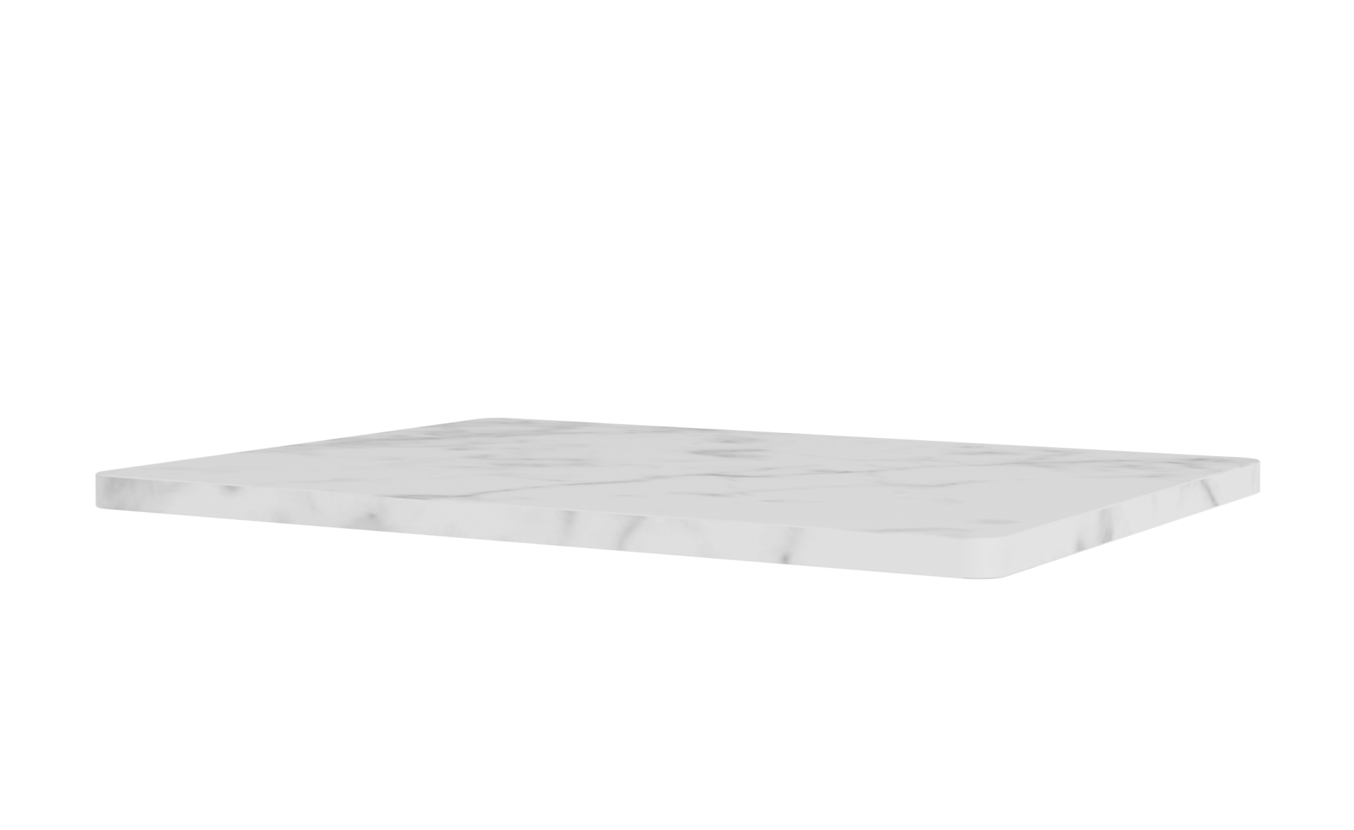 Panton Wire Abdeckplatte von Montana, B 35 cm, in Marmor-Optik für modulare Regalsysteme.
