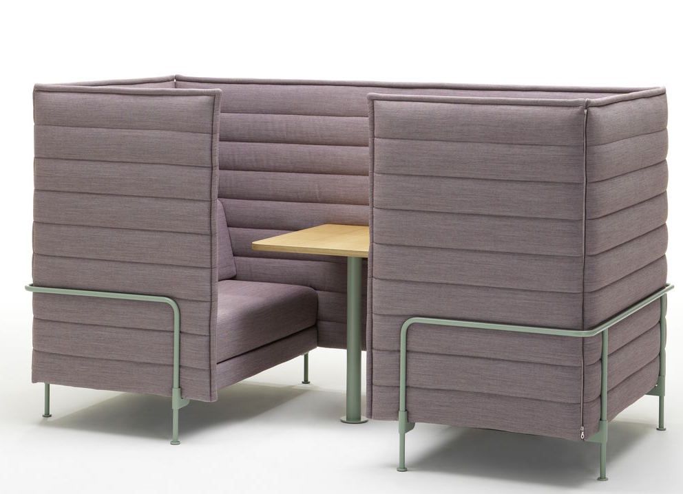 Alcove Cabin 2-zitsbank met hoge rugleuning Vitra
