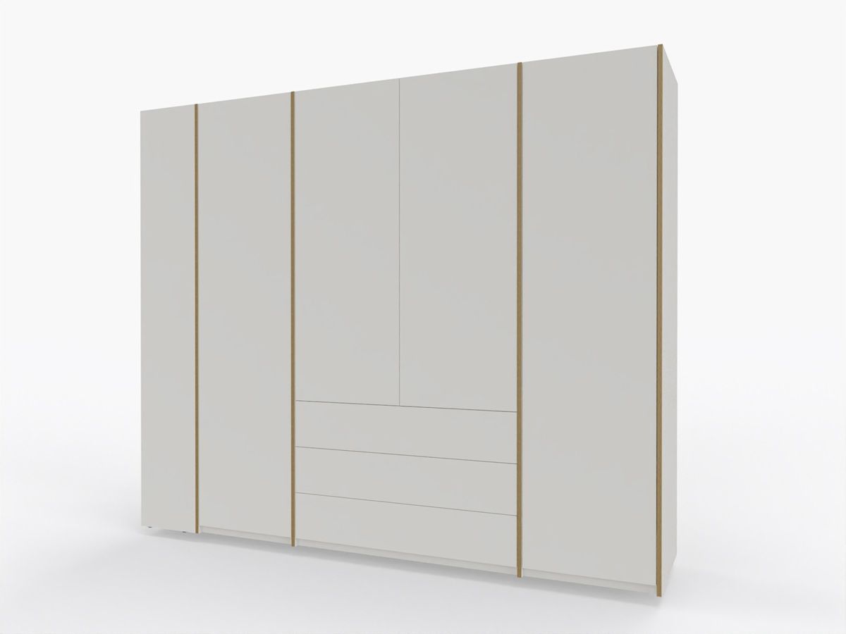 MODULAR PLUS-kast met aanbouwrek links van Müller Möbelwerkstätten