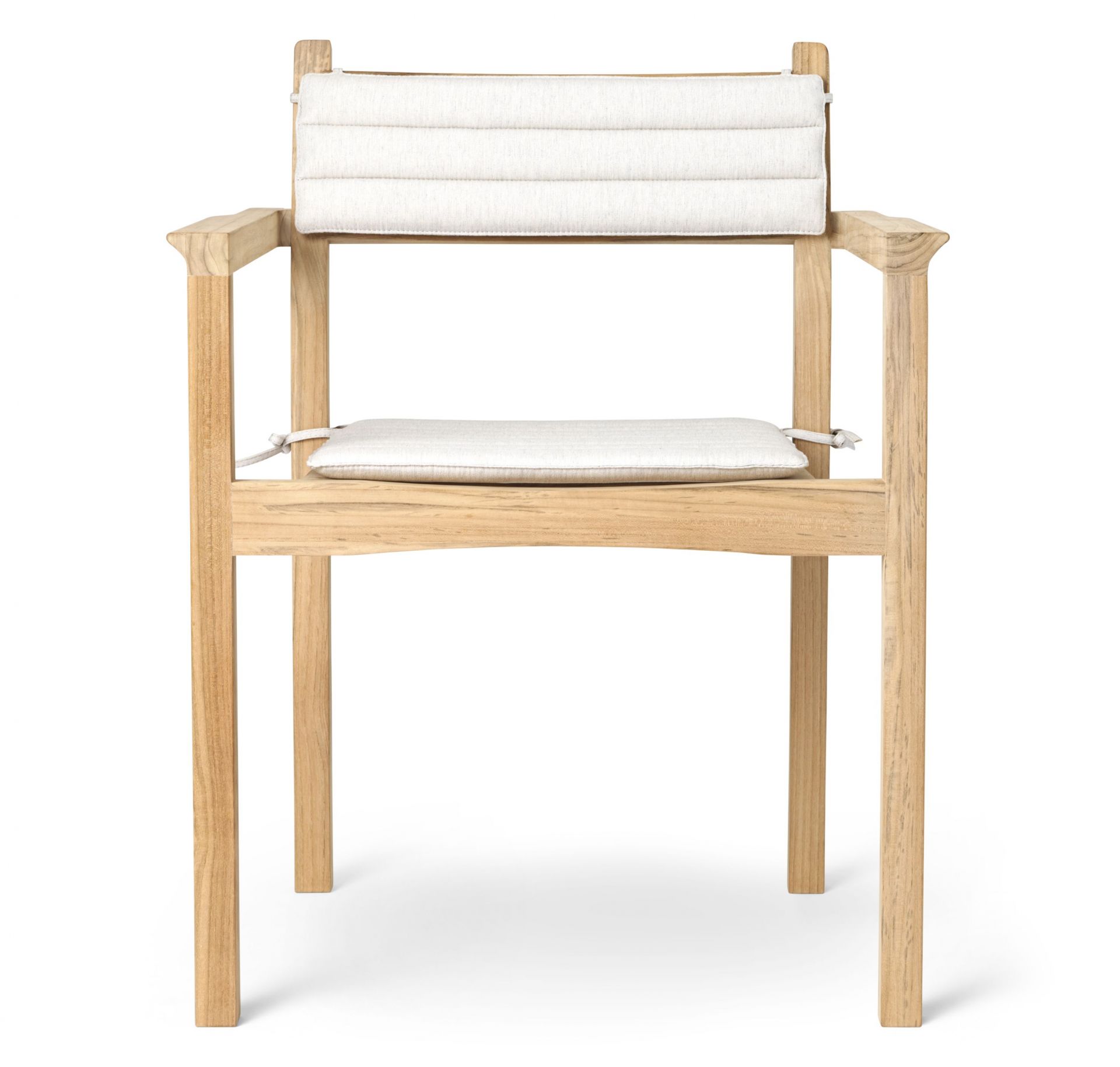 CU AH501B Rückenkissen für Carl Hansen & Søn AH501 Outdoor Stuhl, beige Polster.