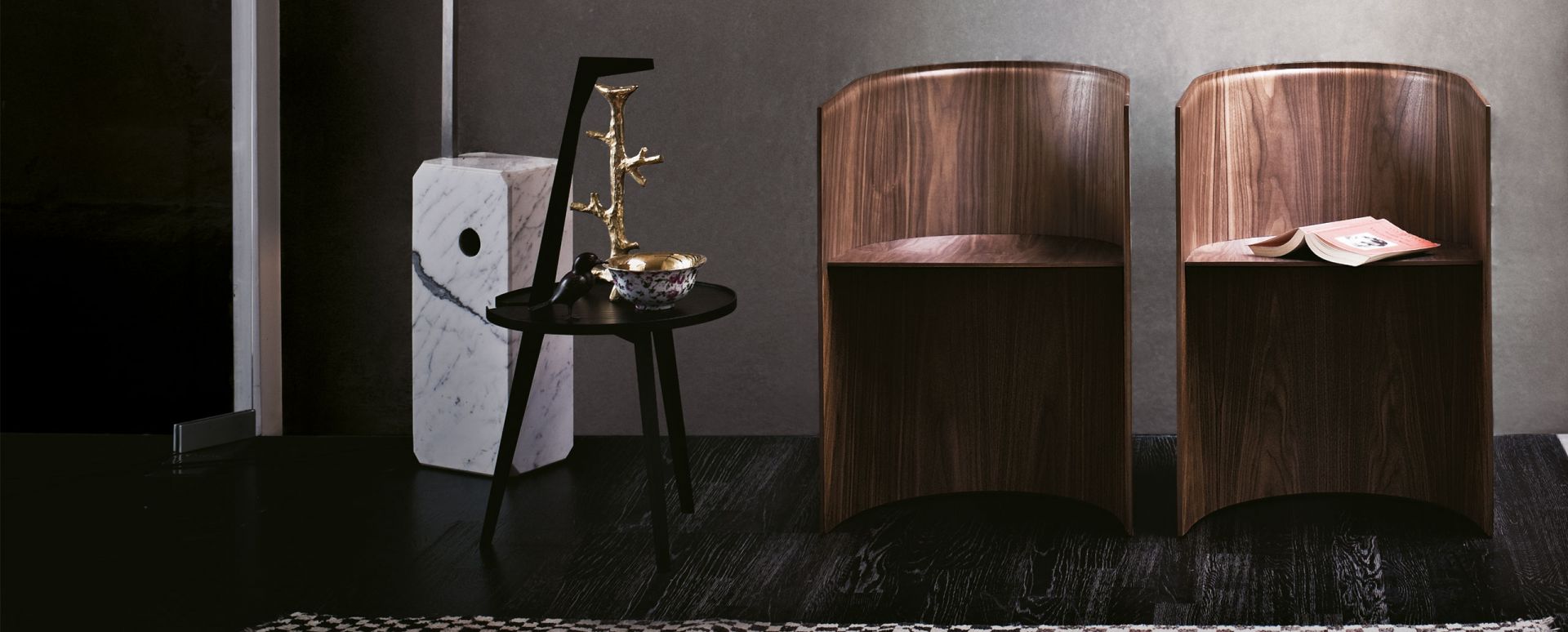 Cicognino 834 bijzettafel Cassina