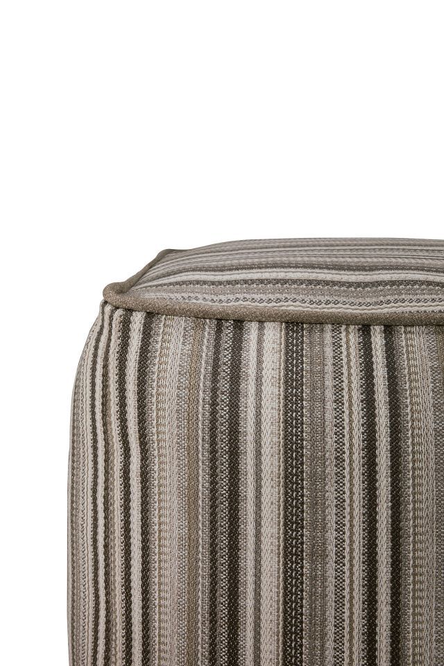Zahara Outdoor zitzak grau gestreept Ethnicraft