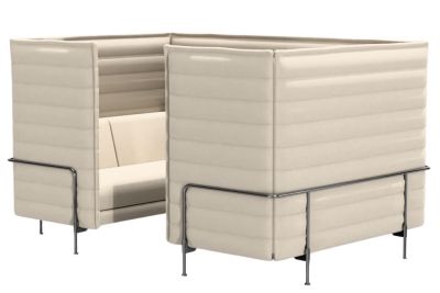 Alcove Cabin 2-zitsbank met hoge rugleuning Vitra
