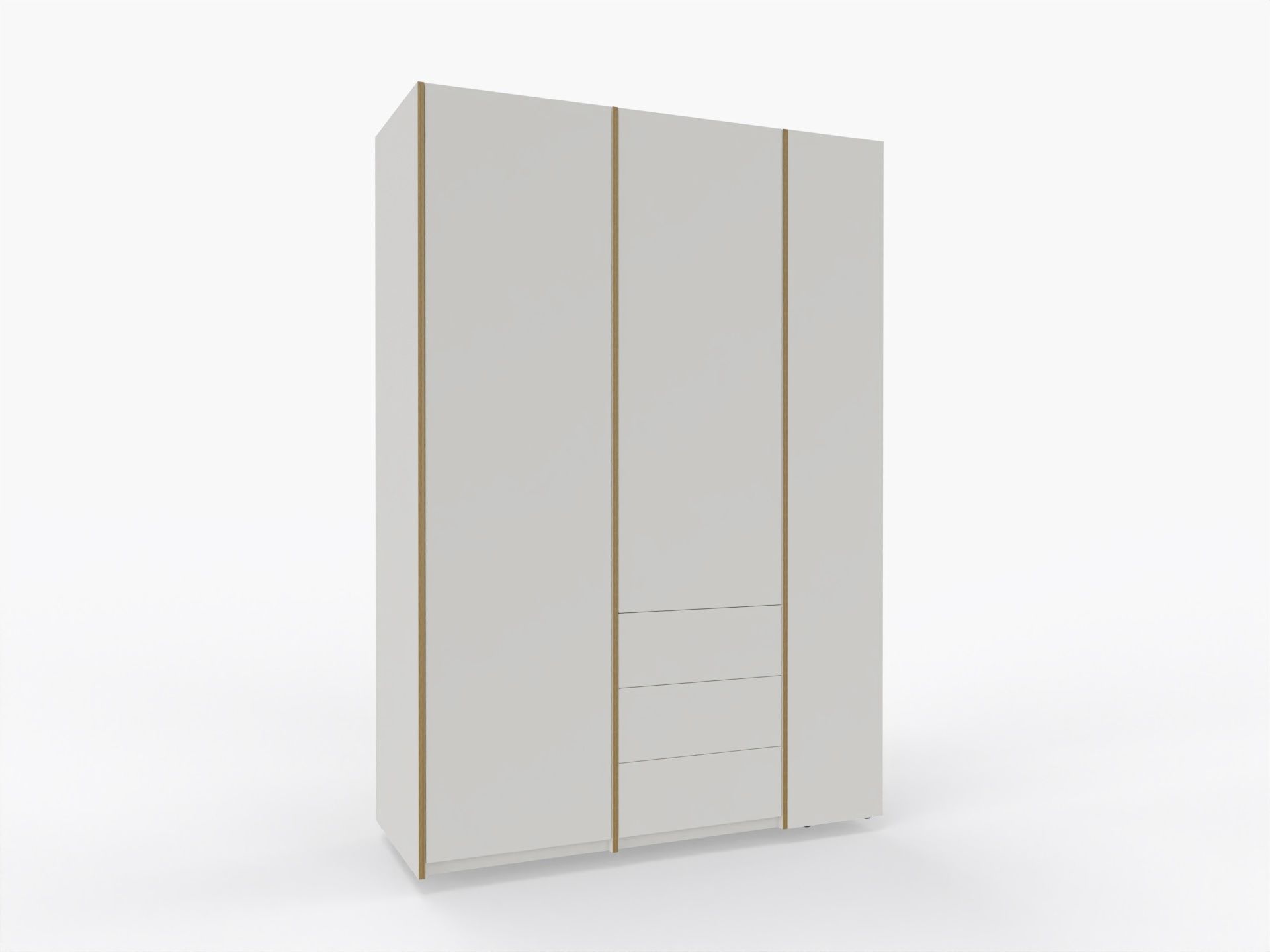 MODULAR PLUS-kastcombinatie met aanbouwrek rechts en 3 laden van Müller Möbelwerkstätten