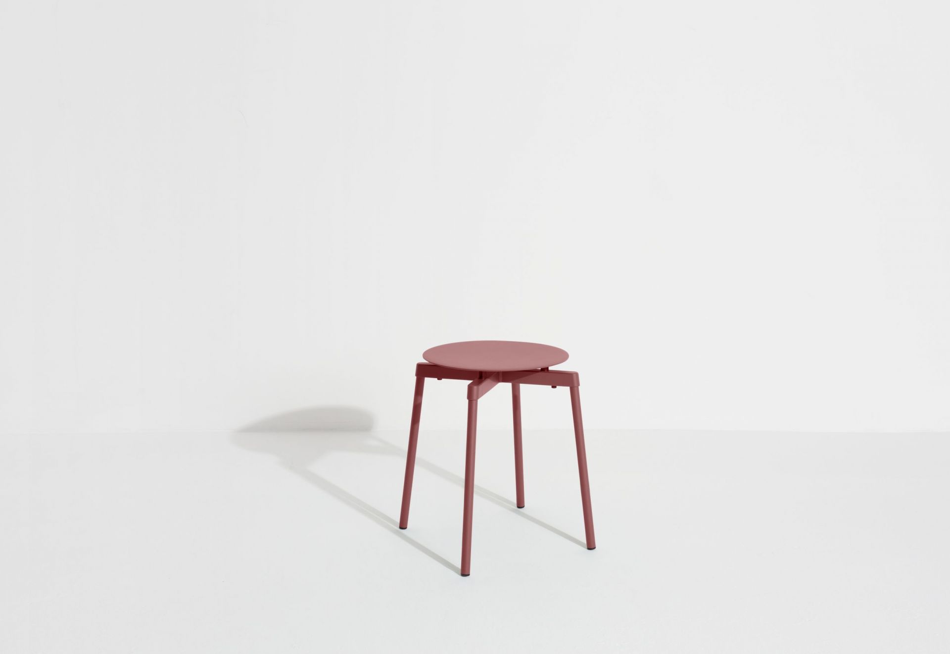 Fromme Stool kruk Petite Friture bruinrood