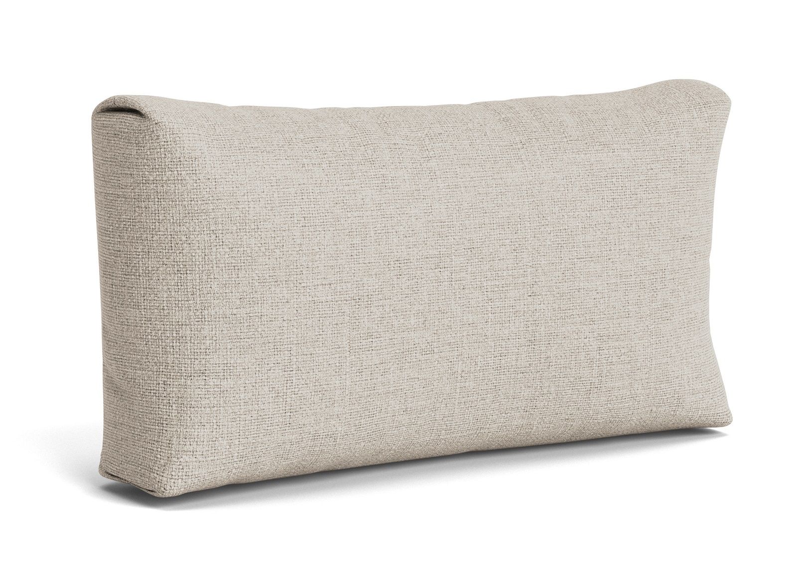 Beiges Mags Connectable Kissen von Hay, ein rechteckiges Sofa Kissen für bequemes Sitzen.