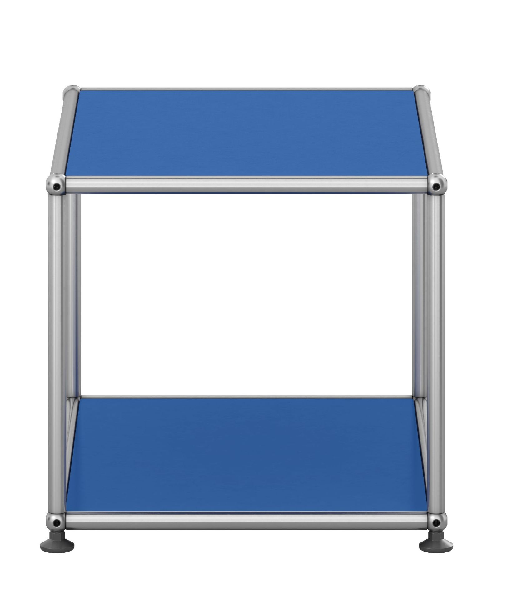 USM Haller bijzetmeubel M21 open smal gentiaanblauw