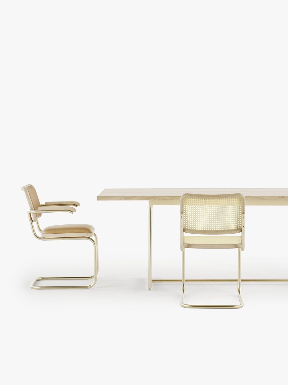 JS. Thonet by Jil Sander S 1070 / S1070 vergadertafel Thonet