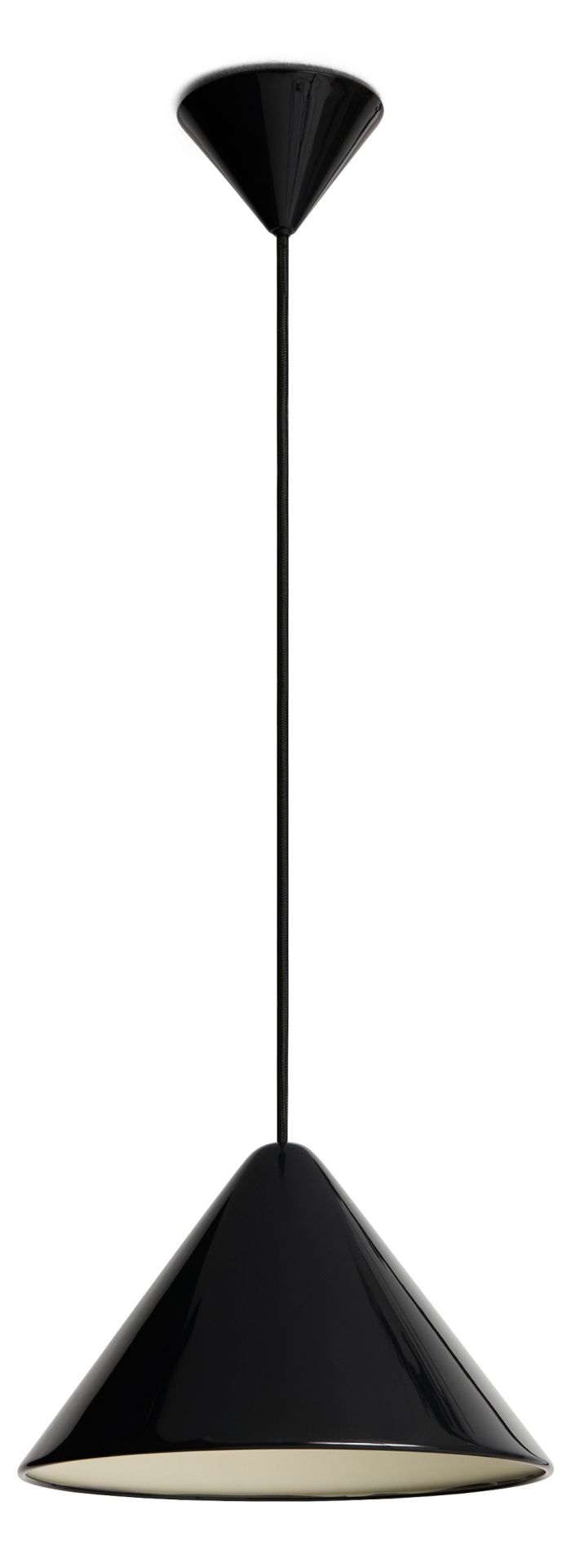 Compass Pendant 260 hanglamp aluminium soft black Hay