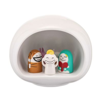 AMGI10 Presepe Group Kerststal Wit Alessi