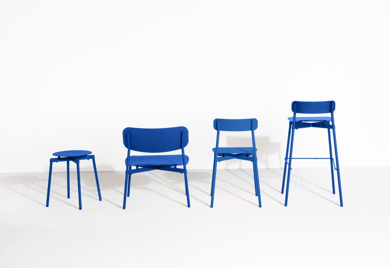Fromme Chair stoel Petite Friture Blauw