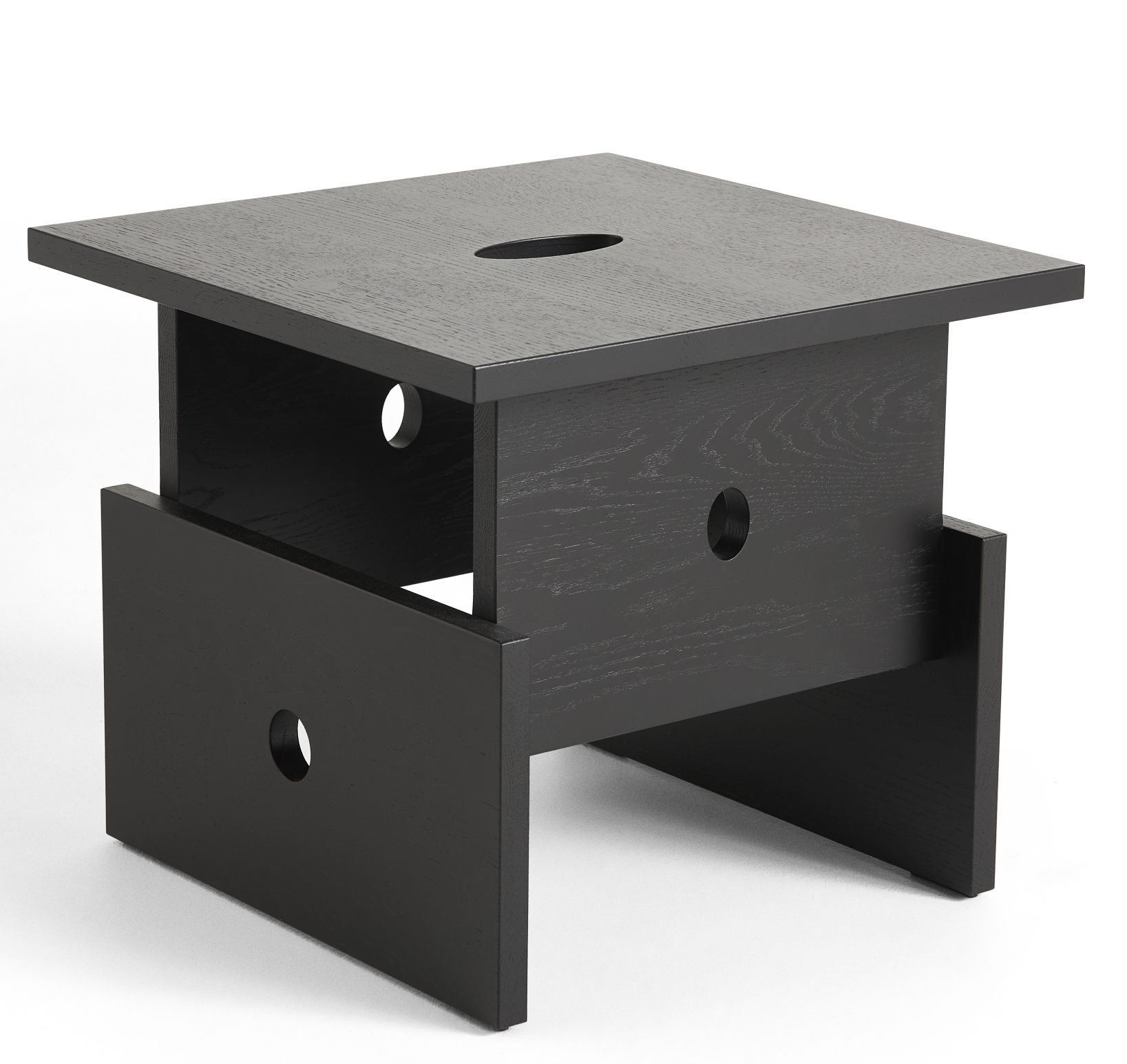 Wood Box salontafel Hay eikenhout zwart, lak op waterbasis