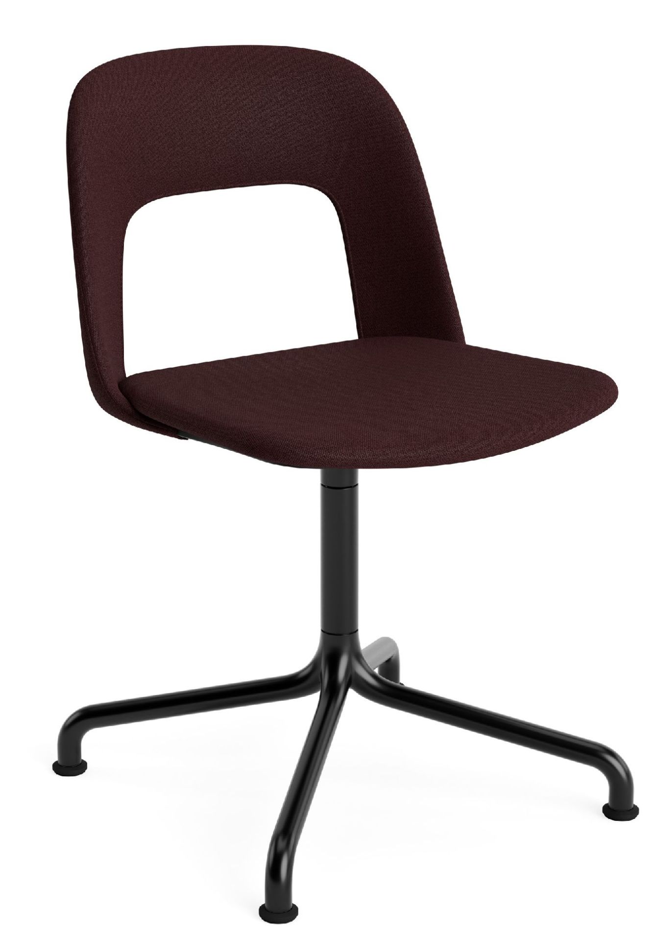 Layout Side Chair 154 draaistoel met vierpoot Hay