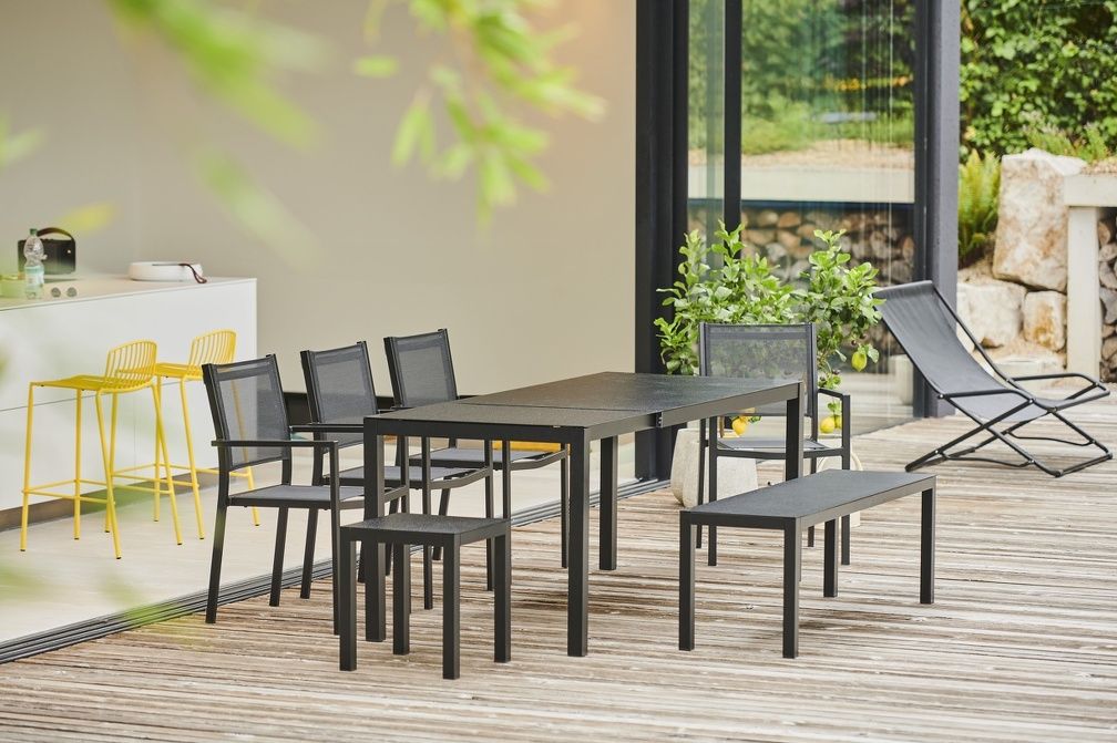 Fiam Aria Outdoor uitschuifbare tafel van Jan Kurtz