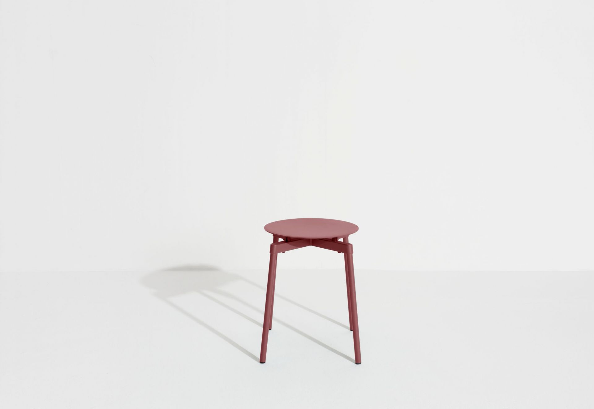 Fromme Stool kruk Petite Friture bruinrood
