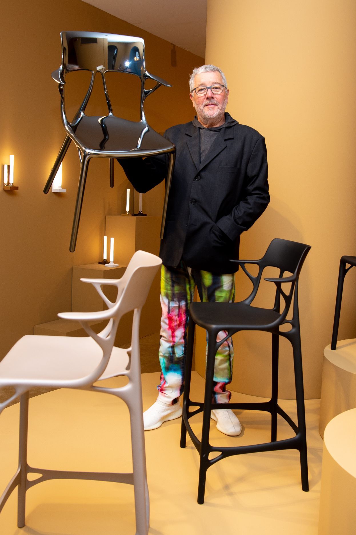 A.I. Barstool barkruk H 108 cm Kartell