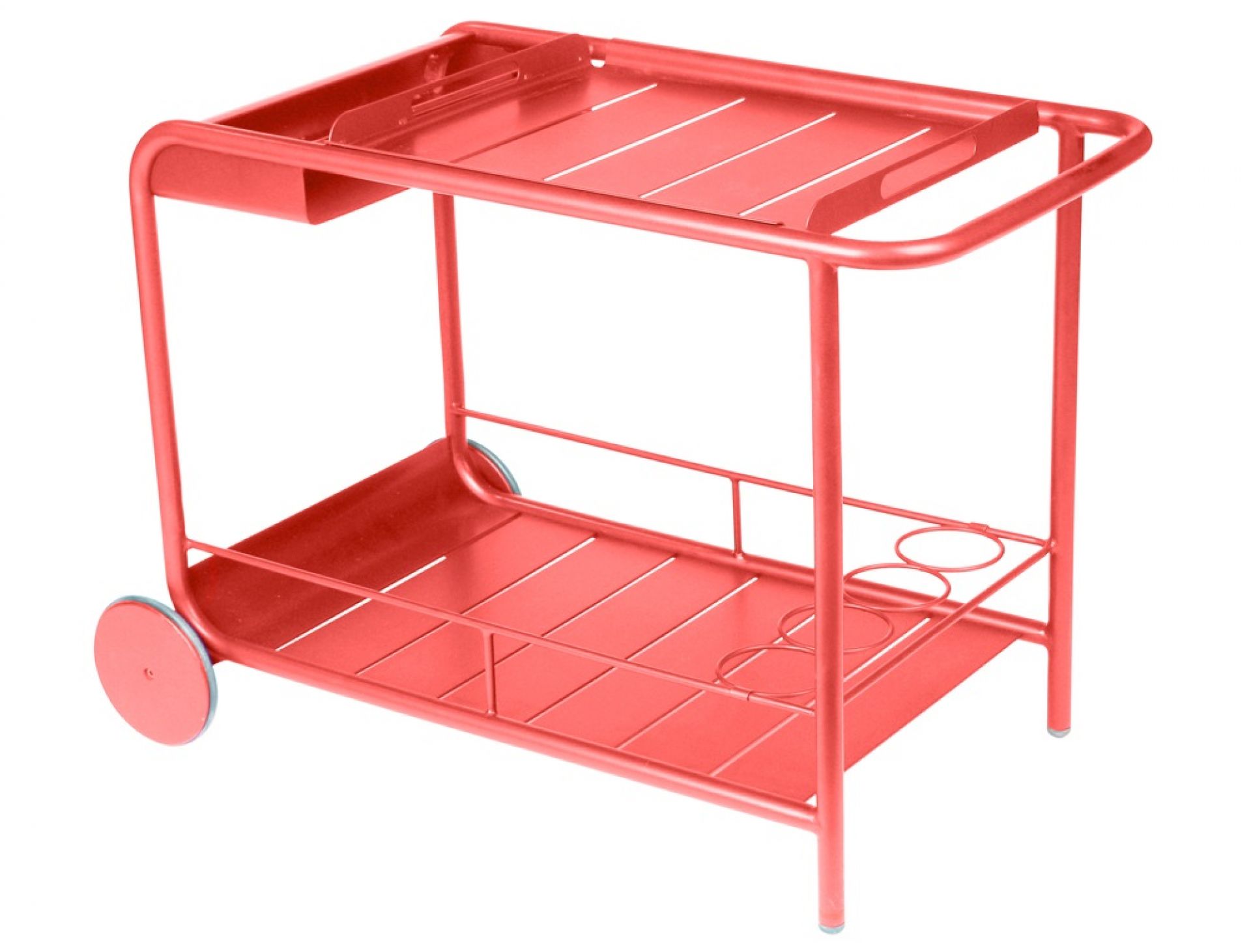 Luxembourg Servierwagen von Fermob in Kaktus, ideal für den Garten oder die Terrasse.