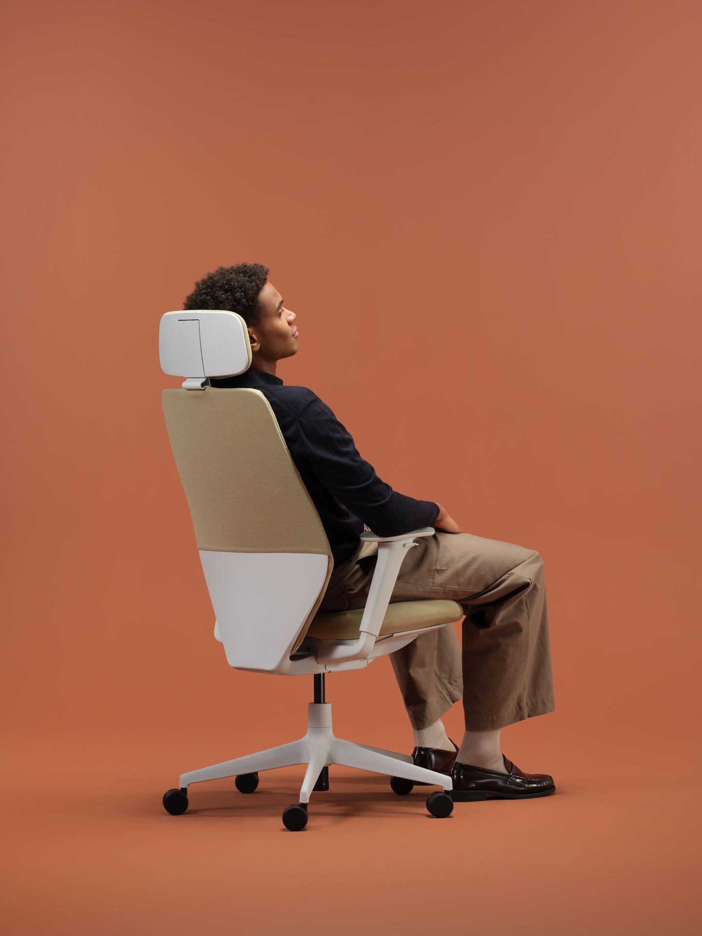 ACX Softknit hoge bureaustoel met draaifunctie Vitra