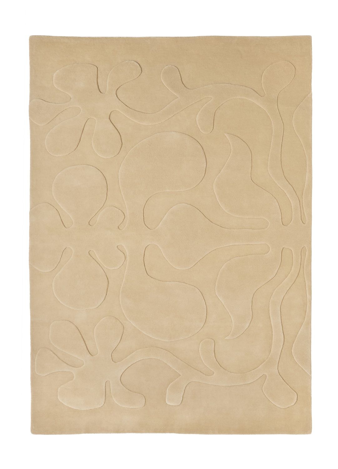 Lucia Eames Rooted-tapijt Ivory Nanimarquina