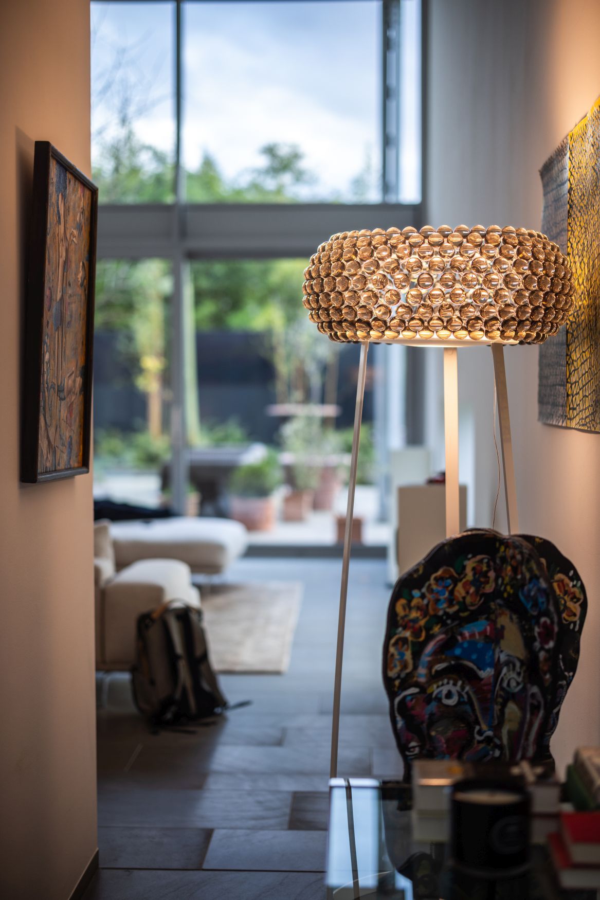 Caboche Plus staande lamp Media - Transparent Foscarini