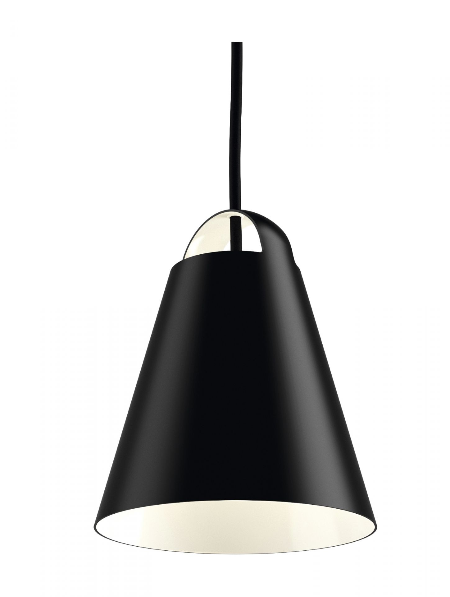 Schwarze Above Pendelleuchte von Louis Poulsen: Moderne Hängelampe für Wohnzimmer und Esszimmer.