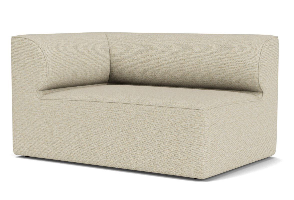 Eave Modular Sofa Ecke in Beige von Audo Copenhagen, modernes Ecksofa für Wohnzimmer.